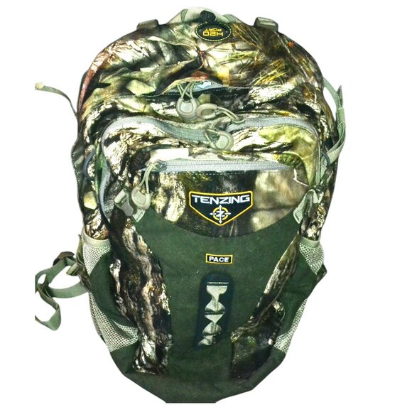 Tenzing Handbags - Tenzing Pace Day Backpack Camo Pattern Water Reservoir Hunting Camping Scouts